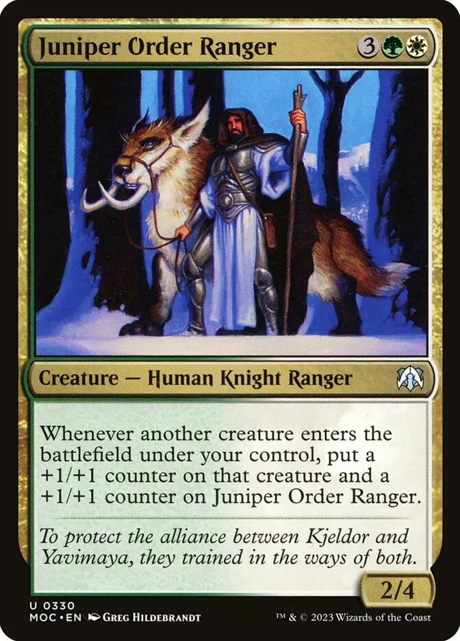 Juniper Order Ranger (March of the Machine Commander)
