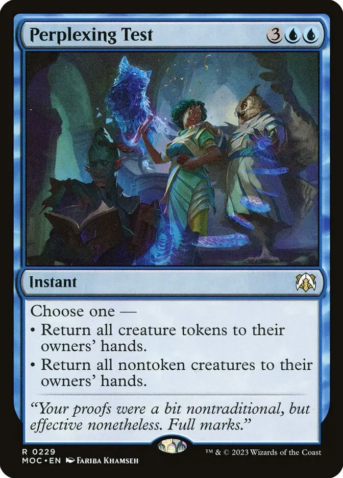 Perplexing Test (March of the Machine Commander)