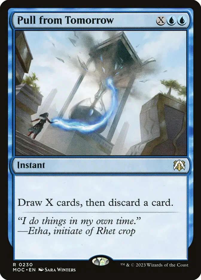 Pull from Tomorrow (March of the Machine Commander)