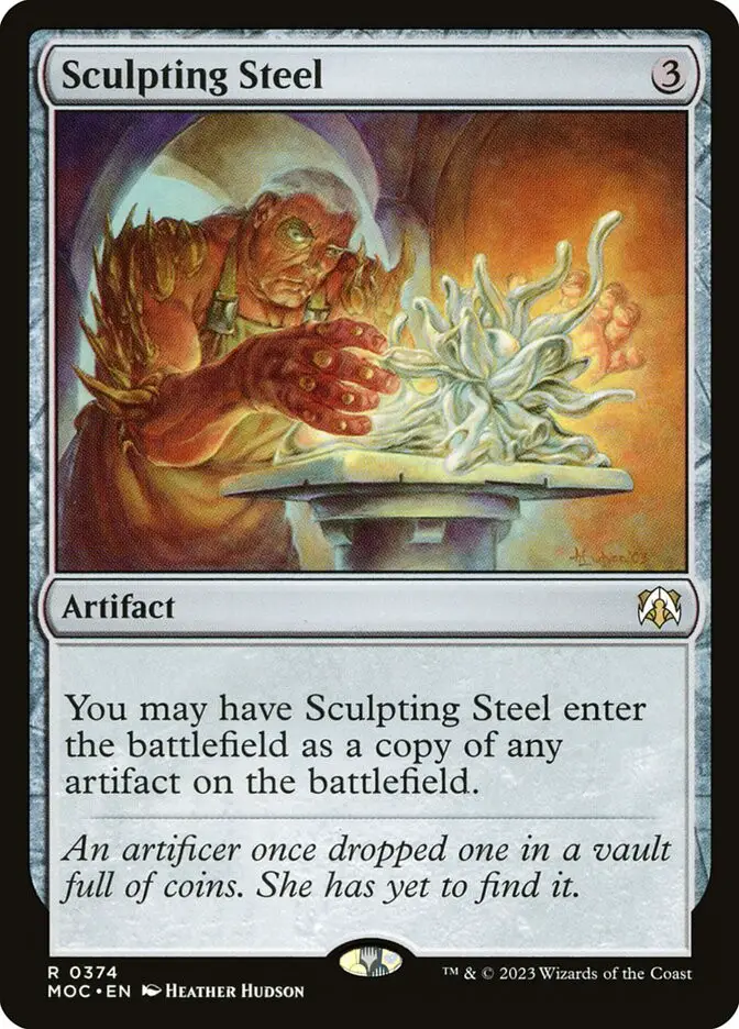 Sculpting Steel (March of the Machine Commander)