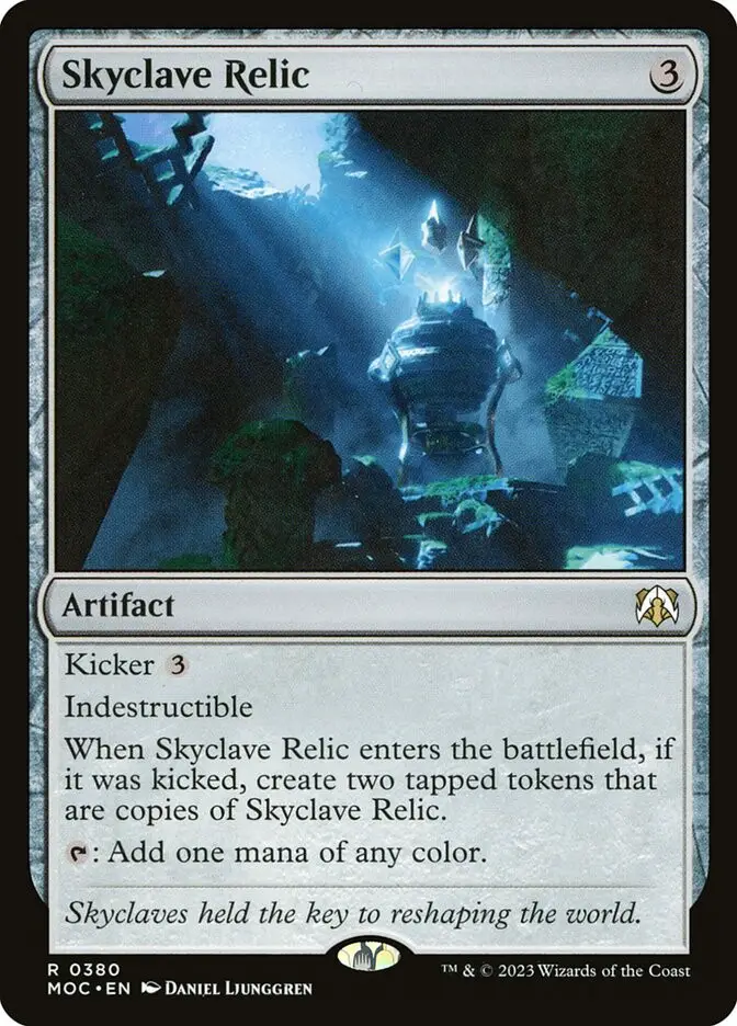 Skyclave Relic (March of the Machine Commander)