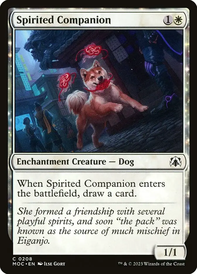 Spirited Companion (March of the Machine Commander)
