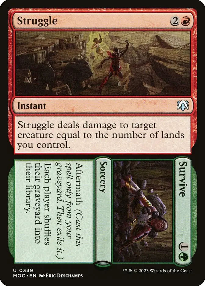 Struggle    Survive (March of the Machine Commander)