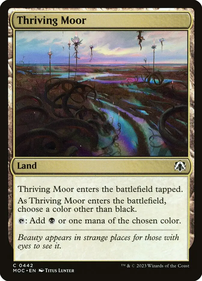 Thriving Moor (March of the Machine Commander)