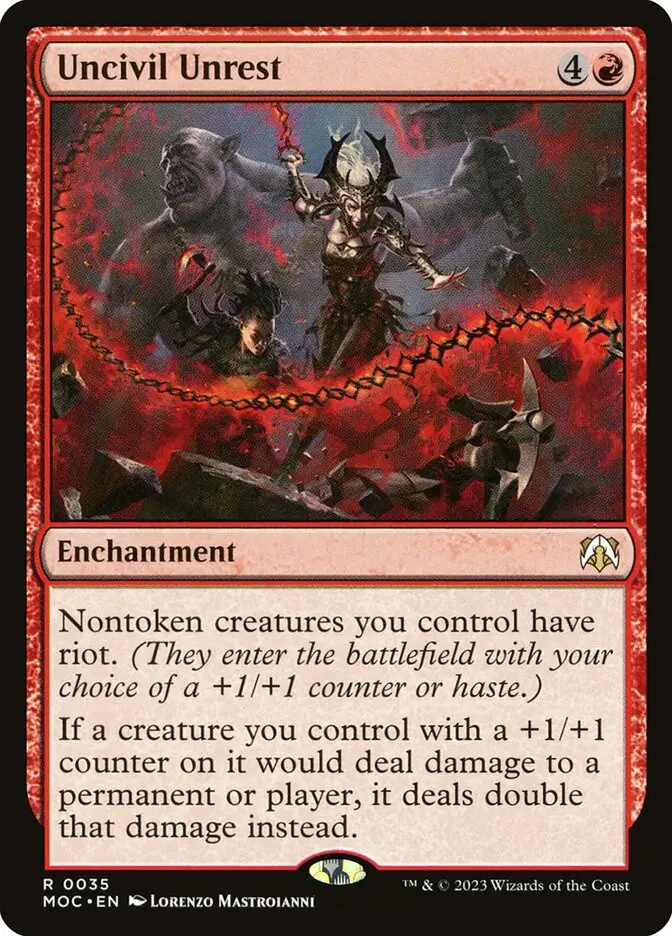 Uncivil Unrest (March of the Machine Commander)