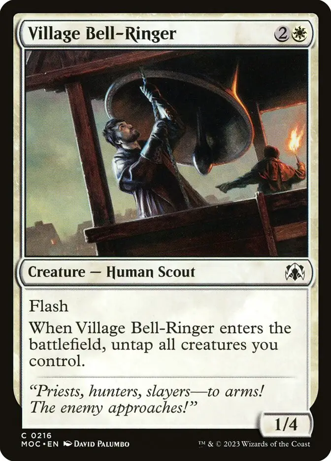 Village Bell Ringer (March of the Machine Commander)