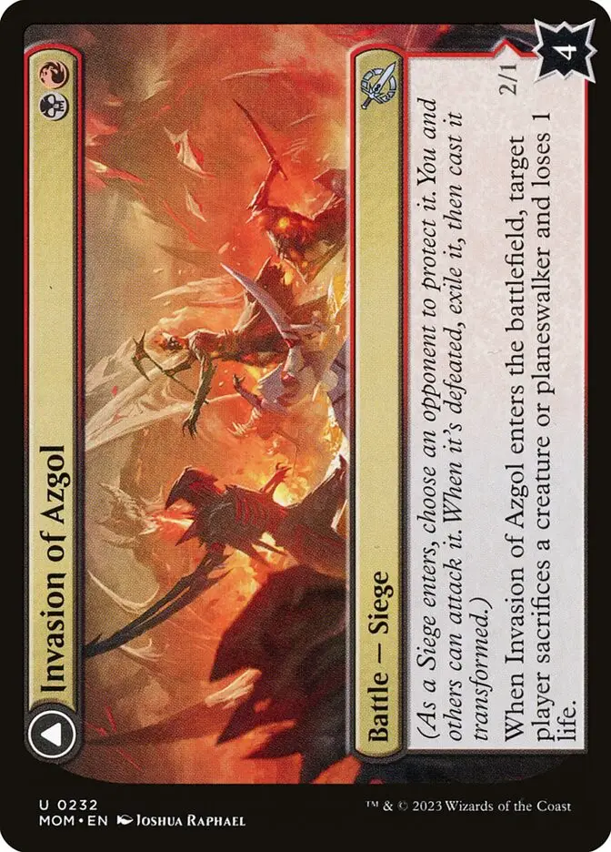 Invasion of Azgol    Ashen Reaper (March of the Machine)