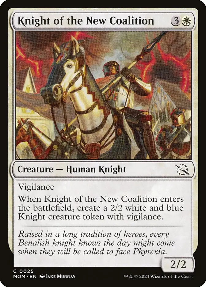 Knight of the New Coalition (March of the Machine)