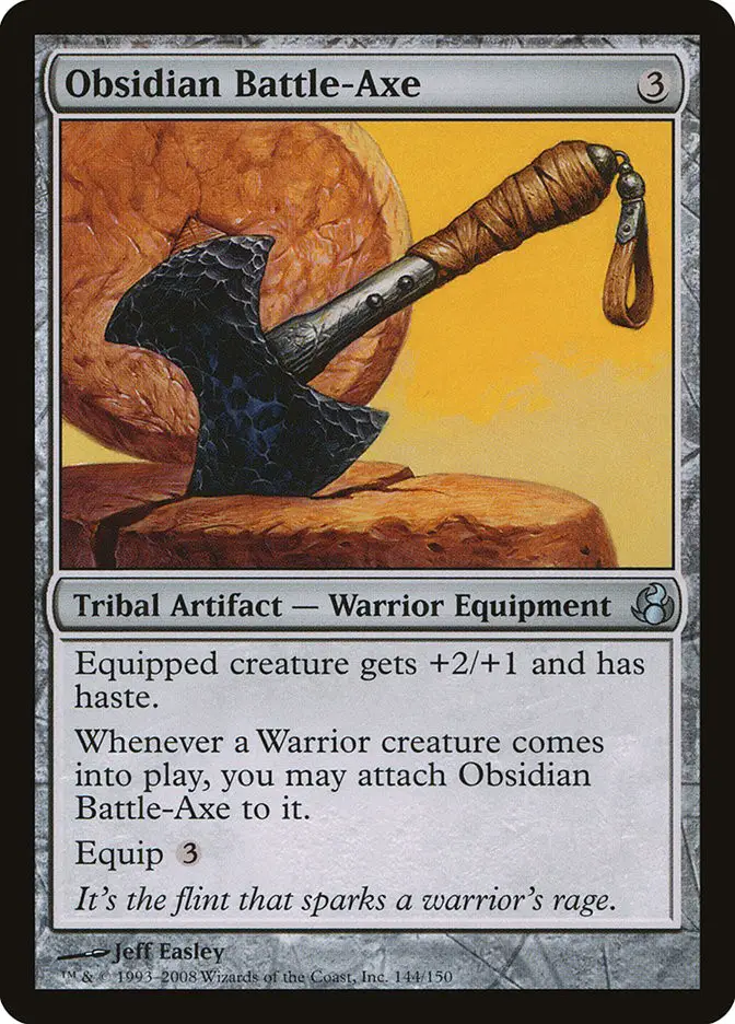 Obsidian Battle Axe (Morningtide)