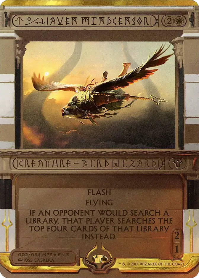 Aven Mindcensor (Amonkhet Invocations)