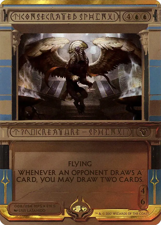 Consecrated Sphinx (Amonkhet Invocations)
