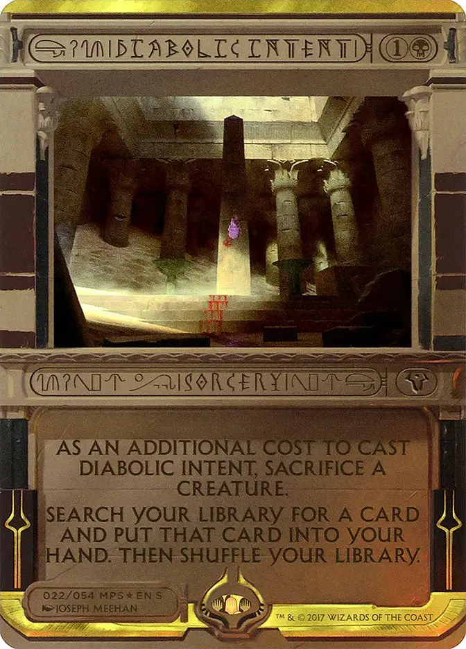 Diabolic Intent (Amonkhet Invocations)
