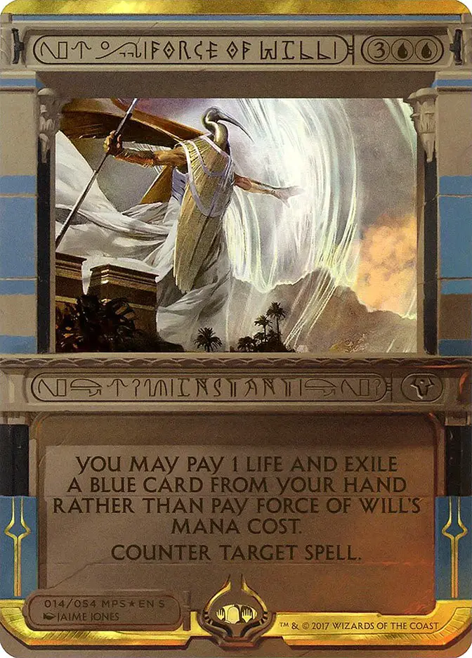 Force of Will (Amonkhet Invocations)