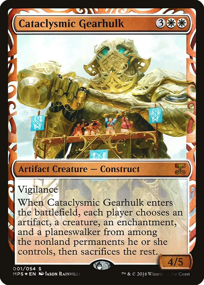 Cataclysmic Gearhulk (Kaladesh Inventions)