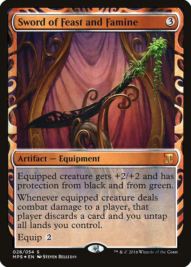 Sword of Feast and Famine (Kaladesh Inventions)