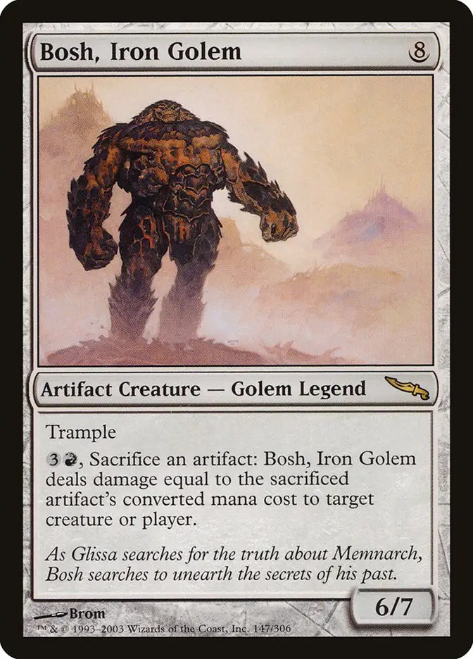 Bosh  Iron Golem (Mirrodin)