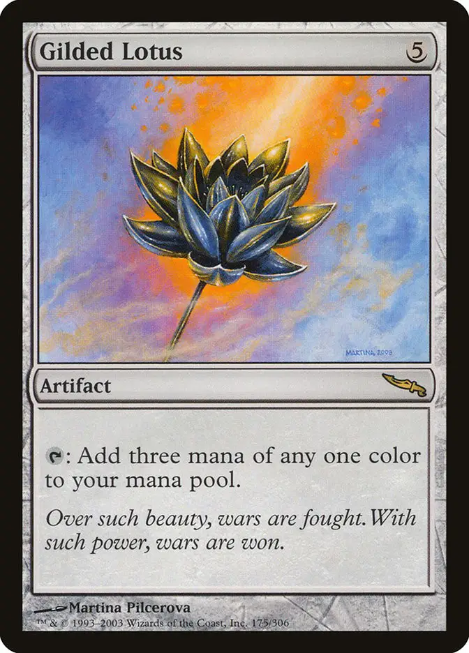 Gilded Lotus (Mirrodin)