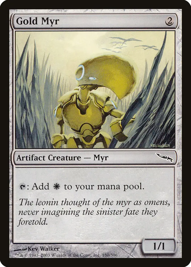 Gold Myr (Mirrodin)