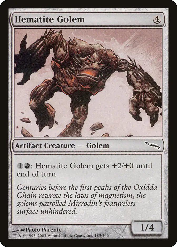 Hematite Golem (Mirrodin)