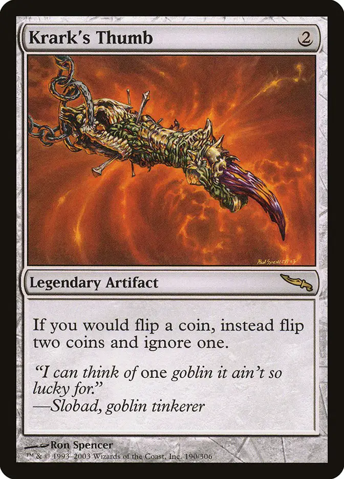 Krark s Thumb (Mirrodin)