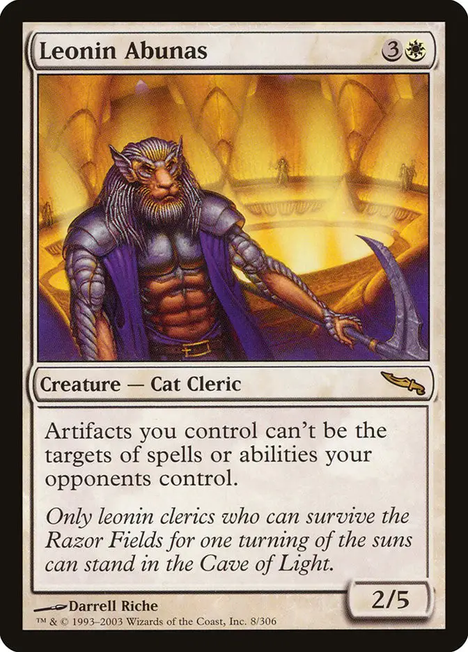 Leonin Abunas (Mirrodin)