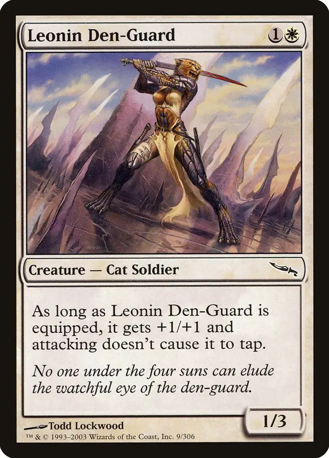 Leonin Den Guard (Mirrodin)