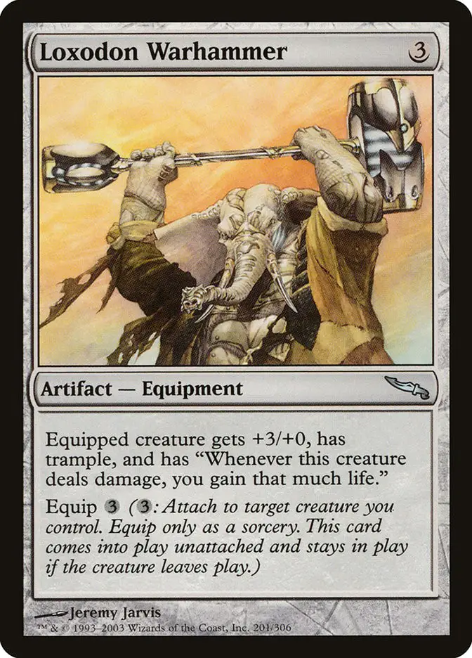 Loxodon Warhammer (Mirrodin)
