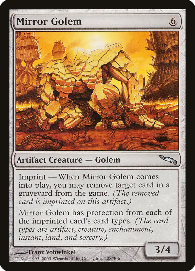 Mirror Golem (Mirrodin)