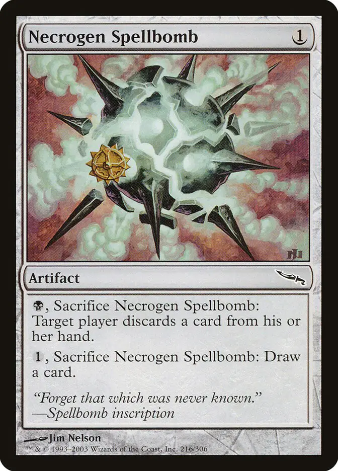 Necrogen Spellbomb (Mirrodin)