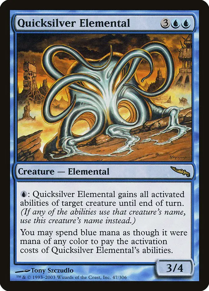 Quicksilver Elemental (Mirrodin)