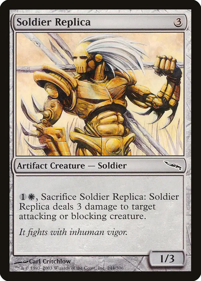 Soldier Replica (Mirrodin)