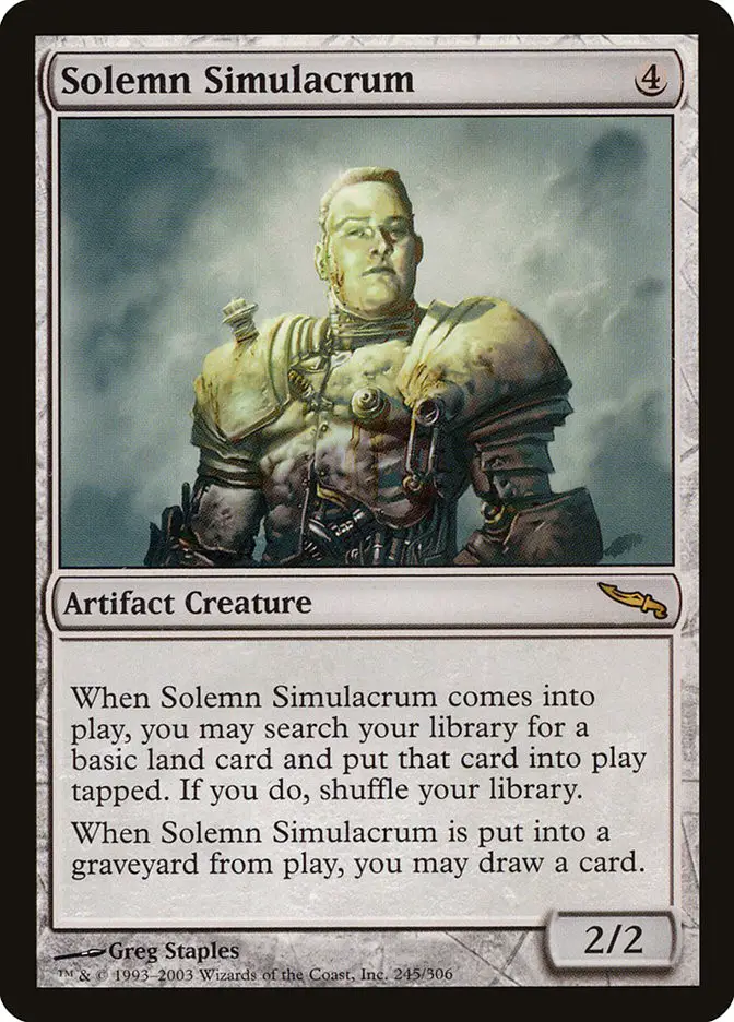 Solemn Simulacrum (Mirrodin)