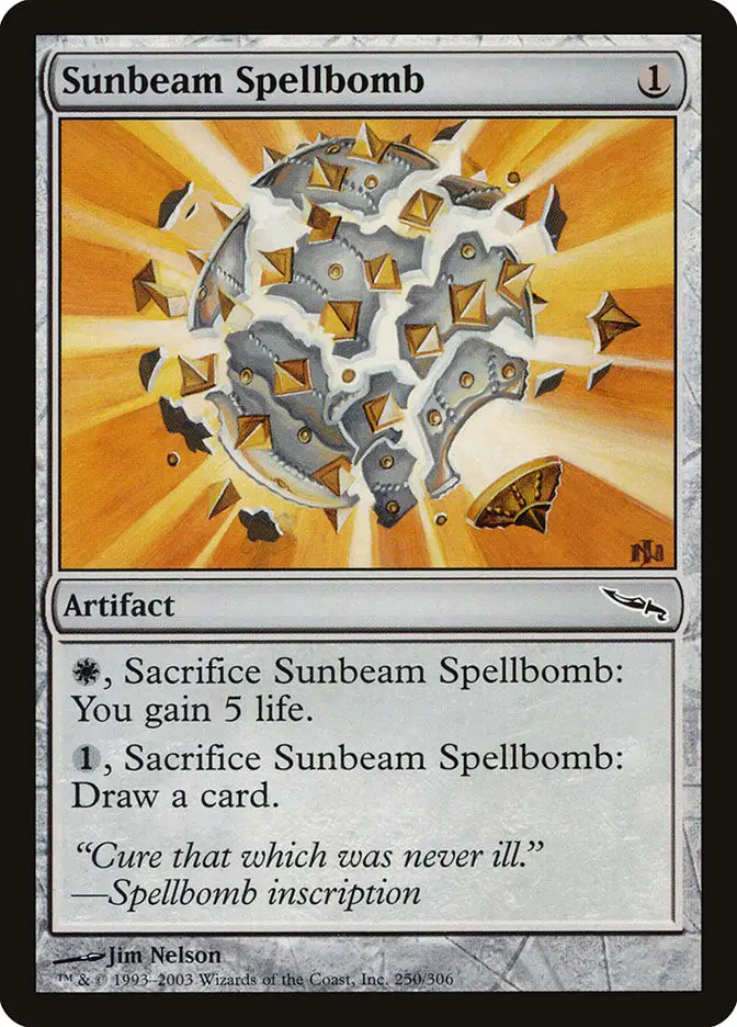 Sunbeam Spellbomb (Mirrodin)