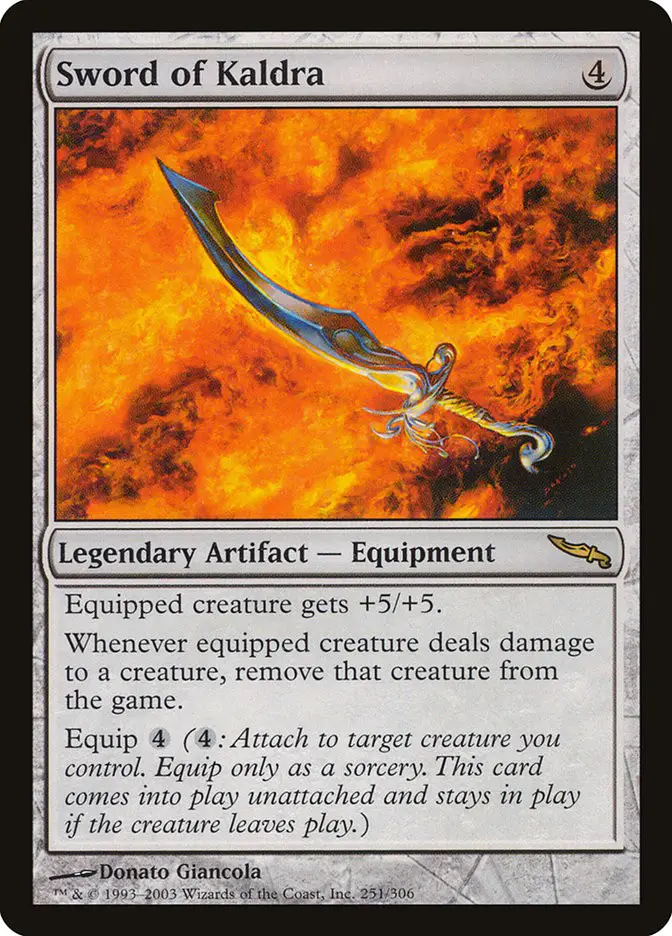 Sword of Kaldra (Mirrodin)