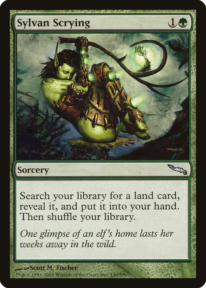 Sylvan Scrying (Mirrodin)