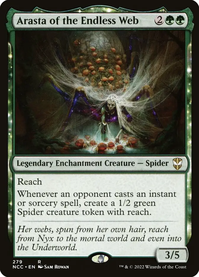 Arasta of the Endless Web (New Capenna Commander)