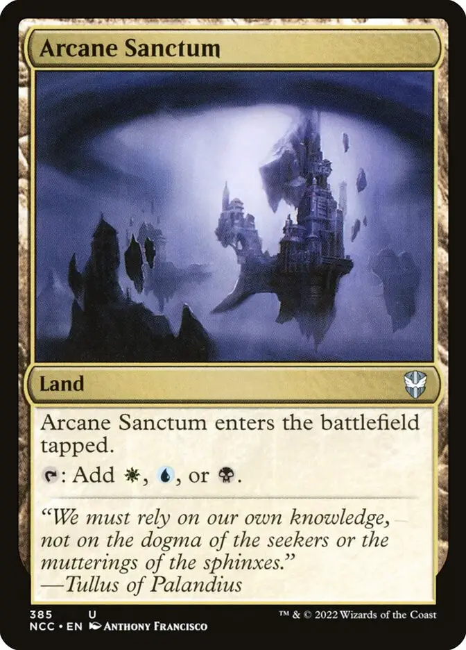 Arcane Sanctum (New Capenna Commander)