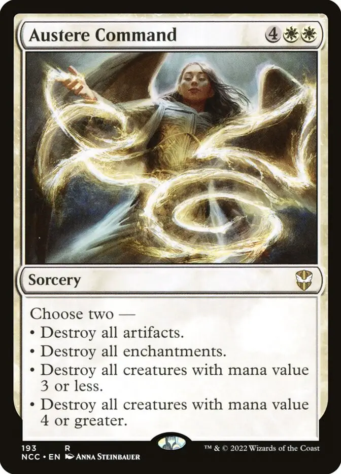 Austere Command (New Capenna Commander)