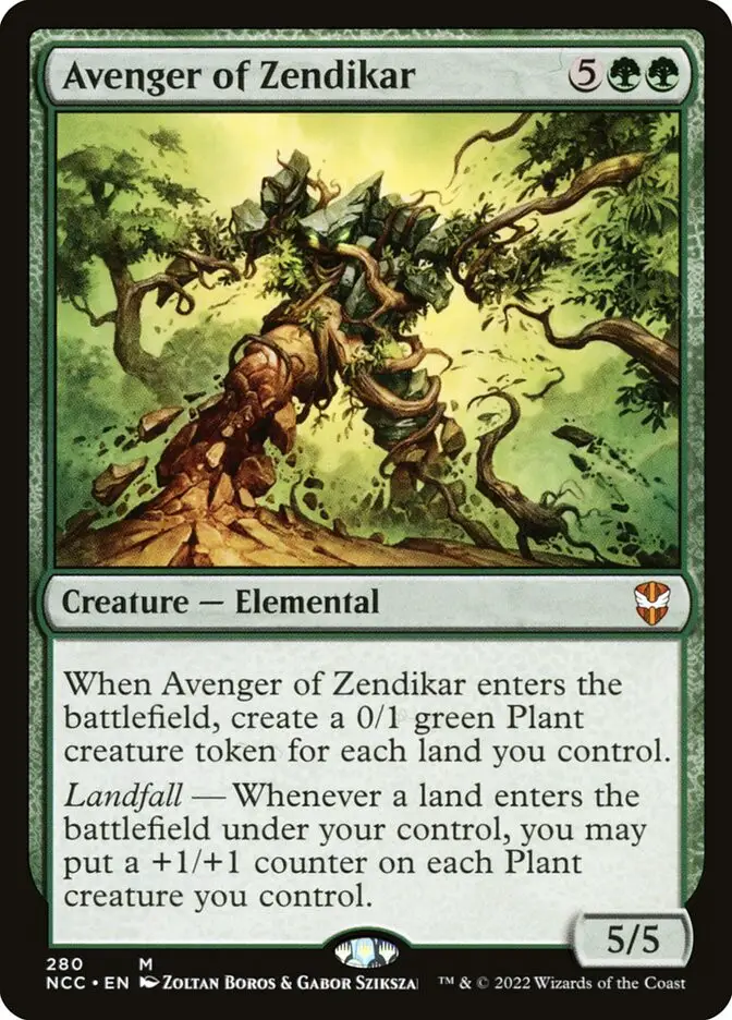 Avenger of Zendikar (New Capenna Commander)