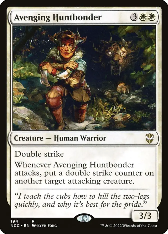 Avenging Huntbonder (New Capenna Commander)