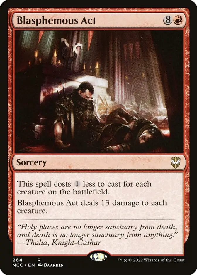 Blasphemous Act (New Capenna Commander)