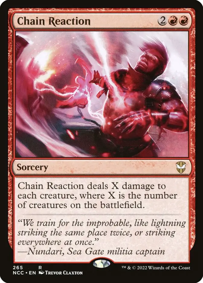 Chain Reaction (New Capenna Commander)
