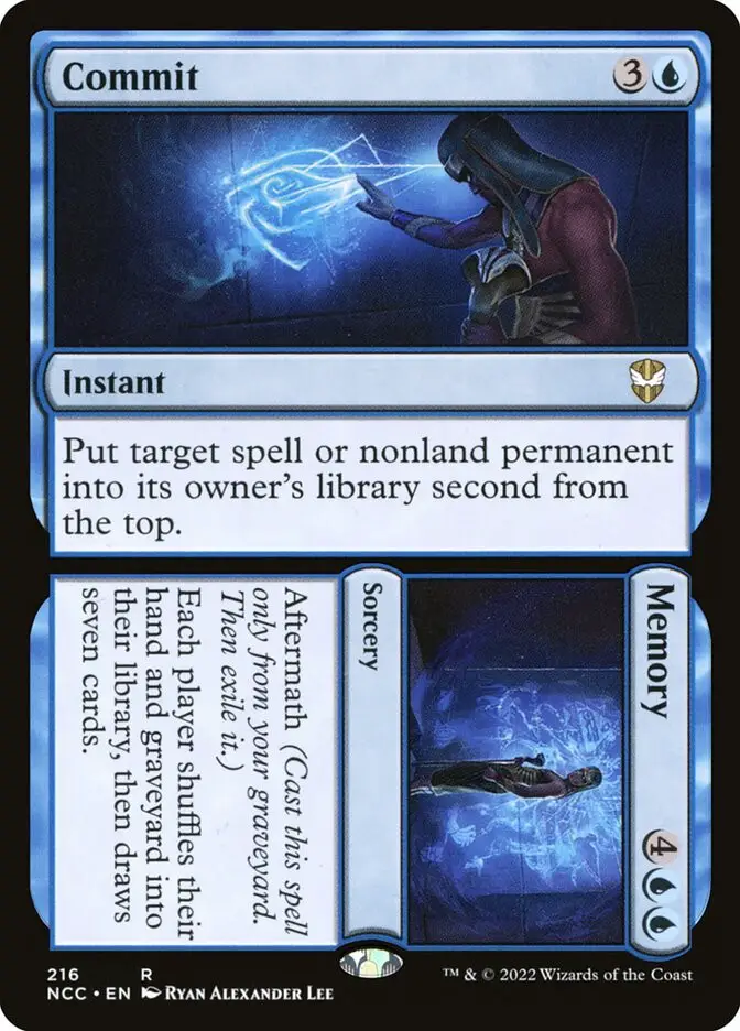 Commit    Memory (New Capenna Commander)