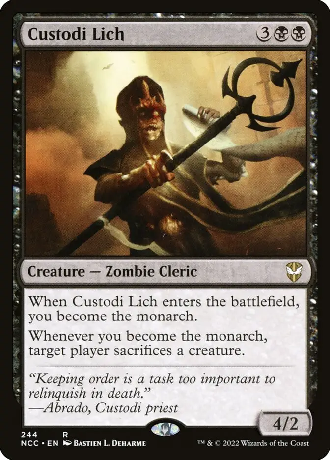 Custodi Lich (New Capenna Commander)