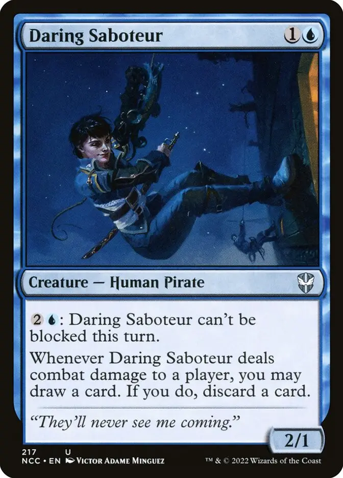 Daring Saboteur (New Capenna Commander)