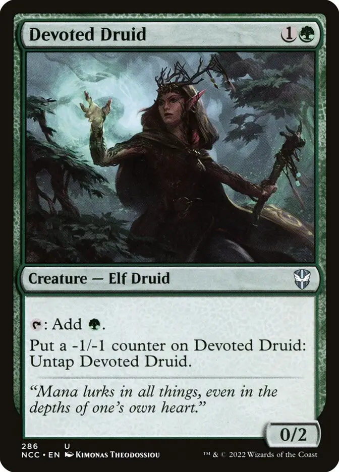 Devoted Druid (New Capenna Commander)