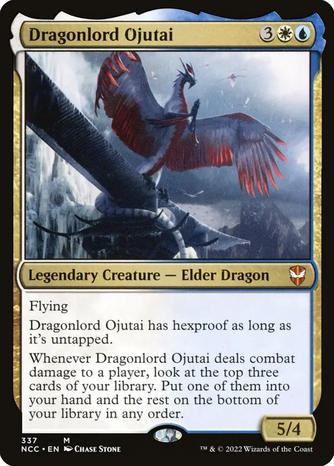 Dragonlord Ojutai (New Capenna Commander)