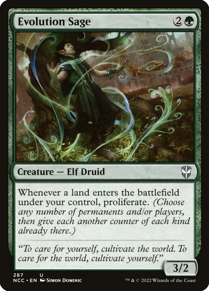Evolution Sage (New Capenna Commander)