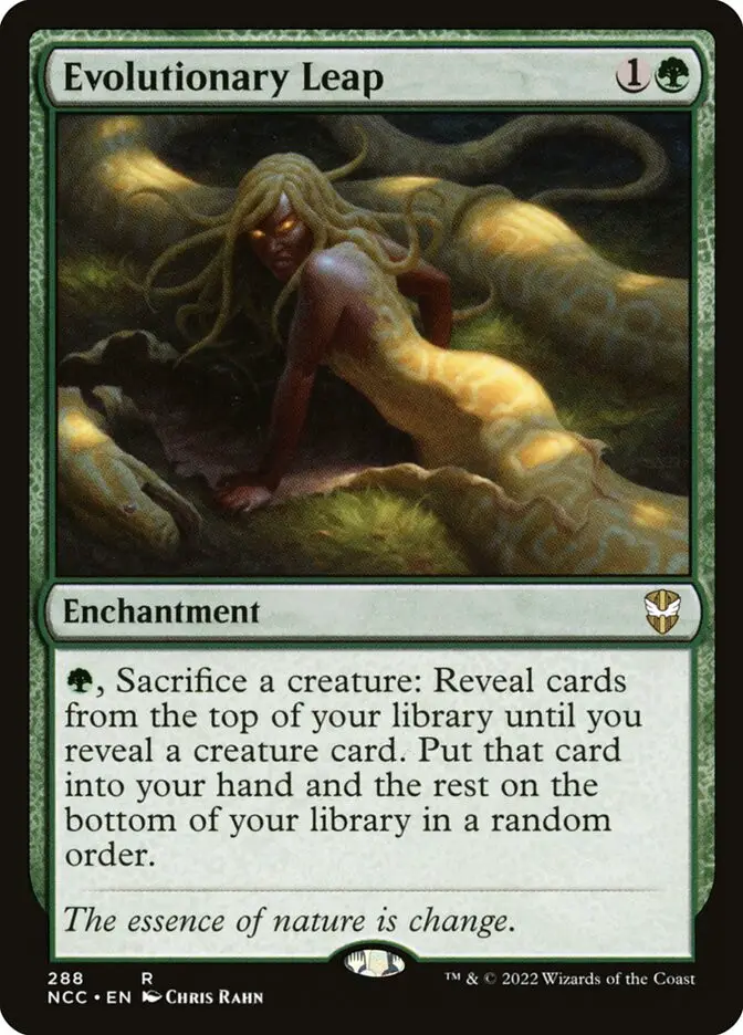 Evolutionary Leap (New Capenna Commander)