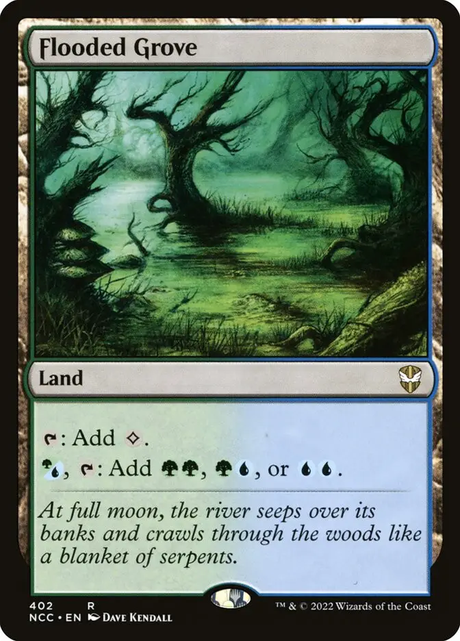 Flooded Grove (New Capenna Commander)